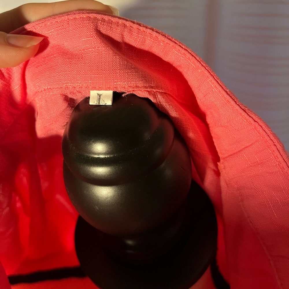 Pink Short-Sleeve Flowy Button Up - Picture 4 of 5